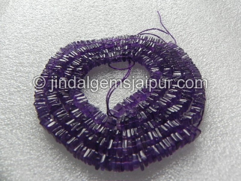 Amethyst Plain Heishi Square